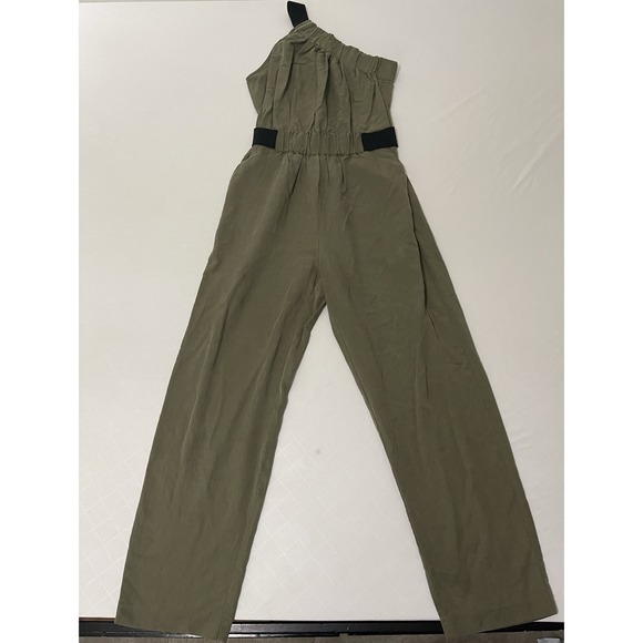 Anthropologie Pants - Anthropologie Maeve Verano One Shoulder Utility Jumpsuit Women's Size 0
